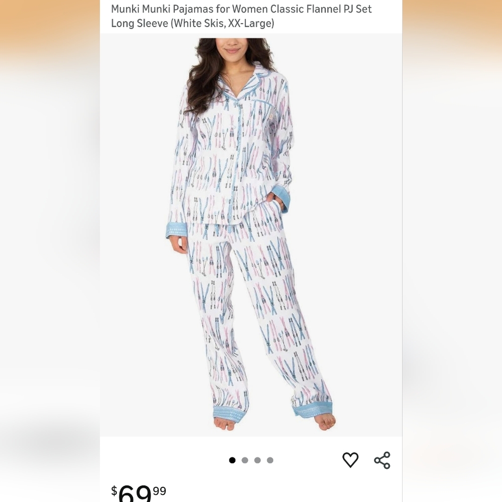 Munki Munki Flannel Pajama Set